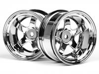 Work meister s1 wheel 26mm chrome (9mm offset)