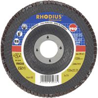 Rhodius 205587 LSZ-F1 Lamellenschijf Diameter 125 mm 1 stuk(s)