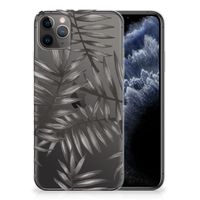 Apple iPhone 11 Pro Max TPU Case Leaves Grey - thumbnail