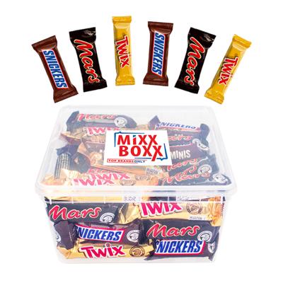 Mars Mini chocolademix - 55 stuks - Mars, Snickers & Twix - 1100g