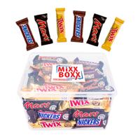 Mars Mini chocolademix - 55 stuks - Mars, Snickers & Twix - 1100g Mars Mini chocolademix - 55 stuks - Mars, Snickers & Twix - 1100g