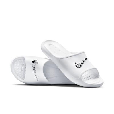 Nike Victori One Douche Slippers Wit Zwart