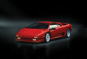 Italeri Lamborghini Diablo Klassieke auto miniatuur Montagekit 1:24