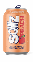 SQWZ Peach Biologische Soda