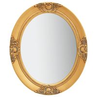 VidaXL Wandspiegel barok stijl 50x60 cm goudkleurig - thumbnail
