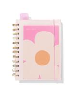 HEMA Insteek Schoolagenda 25-26 16.1x14cm Bloem