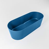 Vrijstaand bad Mondiaz Noble | 180x75 cm | Solid surface | Ovaal | Jeans Vrijstaand bad Mondiaz Noble | 180x75 cm | Solid surface | Ovaal | Jeans