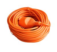 Verlengkabel 20 meter oranje 230V 2x1,0mm2