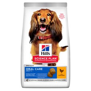 Hill's Adult Oral Care met kip hondenvoer 2 x 12 kg