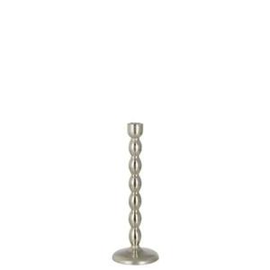 J-Line kandelaar Bollen Mat - aluminium - zilver - small