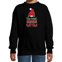 Bellatio Decorations kersttrui/sweater voor meisjes - Schattigste Gnoom - zwart - Kerst kabouter 14-15 jaar (170/176)  - - thumbnail