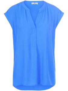 Blouse verbrede schou­ders Van Peter Hahn blauw