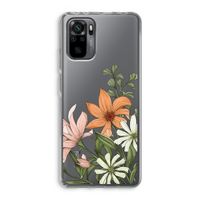 Floral bouquet: Xiaomi Redmi Note 10 Pro Transparant Hoesje