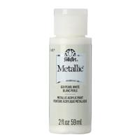 FolkArt • metallic acrylic paint pearl white 59ml