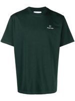 Palmes Allan T-shirt met logoprint - Groen - thumbnail