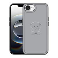 iPhone 16e Hoesje Grijs Baby Olifant