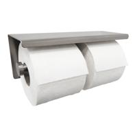 Dubbele Toiletrolhouder Boss & Wessing Boston met Plateau RVS Boss & Wessing Dubbele Toiletrolhouder Boss & Wessing Boston met Plateau RVS Boss & Wessing