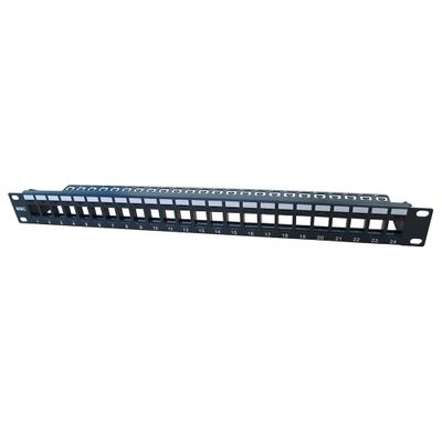 Multimedia Connect BCPAN1UL Patchpaneel Unshielded Unloaded 24-Poorts voor BC Keystones