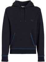 ETRO hoodie à patch logo - Bleu