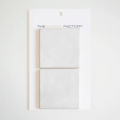 The Mosaic Factory Kasba Mozaïek Tegel Vierkant - Wit Mat Porselein 297x297 mm