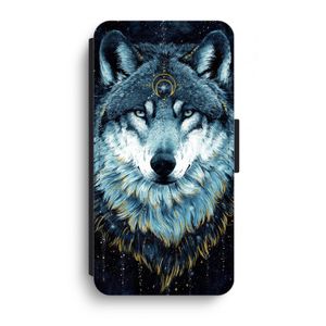 Darkness Wolf: iPhone XR Flip Hoesje