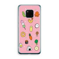 Happy bento friends: Huawei Mate 20 Pro Transparant Hoesje