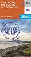 Wandelkaart - Topografische kaart 296 OS Explorer Map | Active Lancaster / Morecambe / Fleetwood | Ordnance Survey