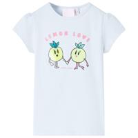 VidaXL Kindershirt 140 lichtblauw