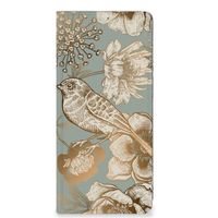 Smart Cover voor OPPO A98 5G Vintage Bird Flowers - thumbnail