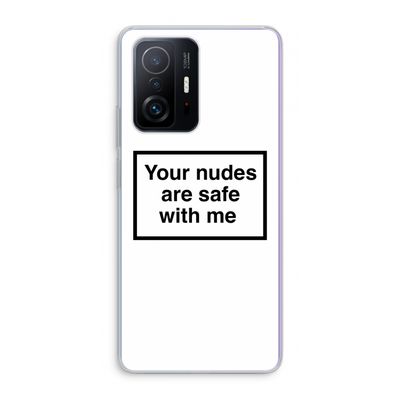 Safe with me: Xiaomi 11T Transparant Hoesje