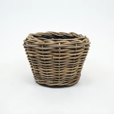 Drypot rond grijs d57h43cm