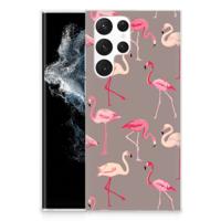 Samsung Galaxy S22 Ultra | TPU Hoesje | Flamingo