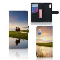 Samsung Xcover Pro | Telefoonhoesje | Met pasjeshouder | Koe