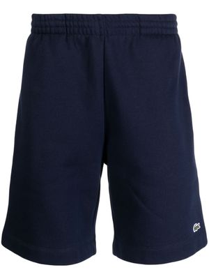 Lacoste short de sport à logo brodé - Bleu