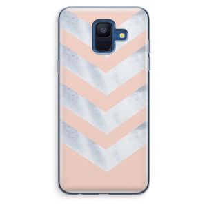 Marmeren pijlen: Samsung Galaxy A6 (2018) Transparant Hoesje