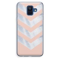 Marmeren pijlen: Samsung Galaxy A6 (2018) Transparant Hoesje