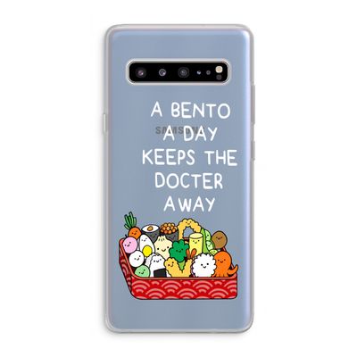 Bento a day: Samsung Galaxy S10 5G Transparant Hoesje