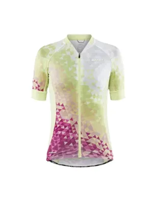 Craft Adv Endur Graphic Jersey Fiets Shirt Dames (giallo) L Multi-giallo