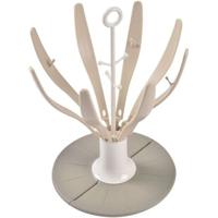 Opvouwbaar flessendroogrek in bloemvorm - BEABA - Geschikt voor maximaal 8 flessen - Klei