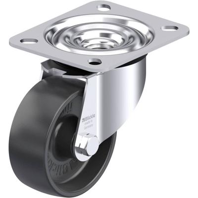 Blickle LE-PP 80G Plaatstalen zwenkwiel Wieldiameter: 80 mm Draagvermogen (max.): 120 kg 1 stuk(s)