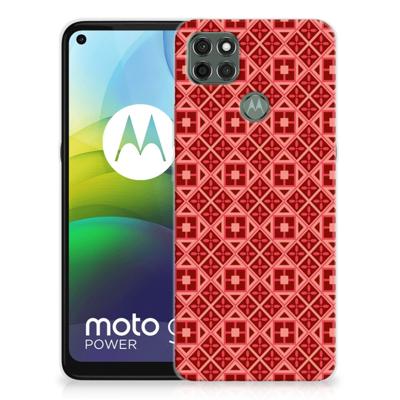 Motorola Moto G9 Power | TPU bumper | Batik Rood
