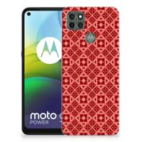 Motorola Moto G9 Power | TPU bumper | Batik Rood