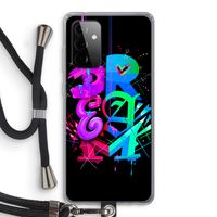 Dream: Samsung Galaxy A72 5G Transparant Hoesje met koord