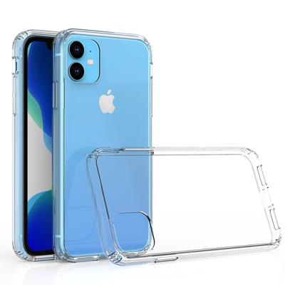 Scratchproof TPU + acryl beschermende case voor iPhone 11 (transparant)