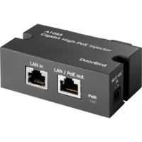 DoorBird 423913868 PoE-injector voor Accessoires voor deurintercom Zwart