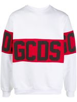 GCDS sweat à bandes logo - Blanc GCDS sweat à bandes logo - Blanc