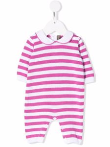 Little Bear pyjama en maille à rayures - Rose