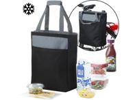 Enkele Fietstas en Koeltas 18 Liter - 2 in 1 Boodschappentas - Zwart