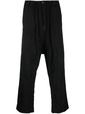 Uma Wang pantalon à coupe sarouel - Noir