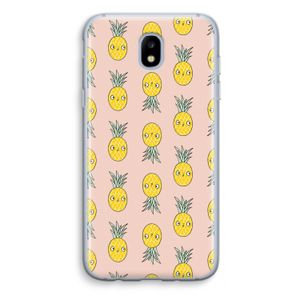 Ananas: Samsung Galaxy J5 (2017) Transparant Hoesje